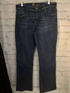 Kut From Kloth BOOTCUT Blue Jeans EUC Women 10x32 - Picture 1 of 9