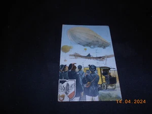 Postkuriosum 12.12.12.12.12. Zeppelin Luftpost Postkutsche - Picture 1 of 3