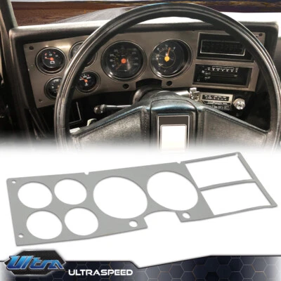 Brushed Aluminum Dash Bezel Insert Fit For 81-87 Chevy/GMC Truck Blazer Suburban - Image 1 of 4