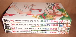 Blank Canvas: My So-Called Artist’s Journey Vol. 1,2,3,4 Complete Set Manga - Picture 1 of 3