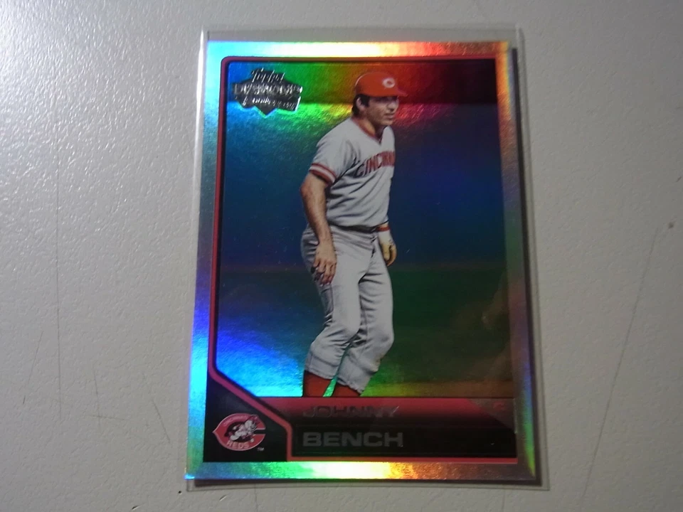 2011 Topps Lineage Diamond Anniversary Silver Johnny Bench #137 HOF - Image 1 of 1