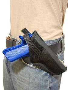 New Barsony OWB Cross Draw Gun Holster for Browning, Colt Full Size 9mm 40 45 - Picture 1 of 7