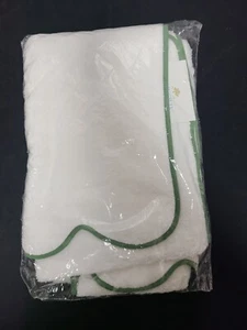 VIIIRA CAIRO BLANCA CON TOALLA VERDE PALMA DE MATOUK 24 X 36 NUEVA - Imagen 1 de 4
