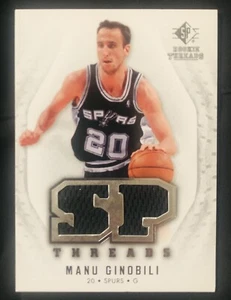 2008-09 SP Rookie Threads - SP Threads #T-MG Manu Ginobili HOF - Picture 1 of 2