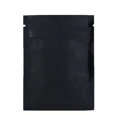New Flat DoubleSided Black Mylar QuickQlick™Bag in Multiple QTY 6x9cm(2.4x3.5in) - Image 1 of 4