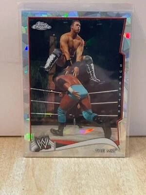 2014 Topps Chrome WWE Atomic Refractor The Miz #33 Parallel Rare SP - Image 1 of 2
