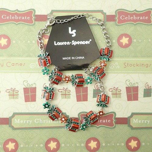 VALENTINO Coppia Bracciali Maglia Maglia Rosso Verde Smalto Rosso 9 1 2" Pannello Maglia Caviglie