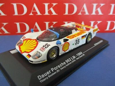 Die cast 1/43 Modellino Auto Dauer Porsche 962 LM Shell 24H Le Mans 1994 - Immagine 1 di 4