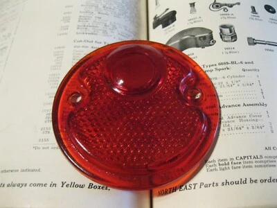 Новый из старых запасов Mopar 1948-1953 Dodge Truck задний фонарь объектив, 1/2 тонны, показать готово - Изображение 1 из 2