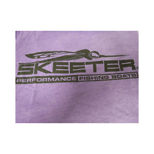 New Authentic Skeeter-Softstyle T-Shirt-Heather Purple/Eat, Sleep, Fish Small