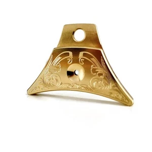 The Logan Supreme – Solid Brass Whistle English Scroll - Picture 1 of 1