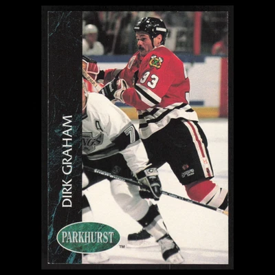 Dirk Graham #271 1992 Parkhurst Chicago Blackhawks Hockey Card NHL NM - Image 1 of 3