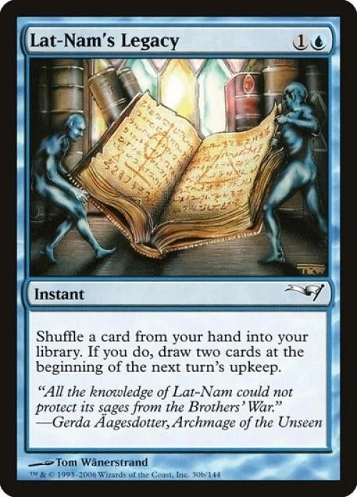 Lat-Nam's Legacy - Light Play MTG Coldsnap Theme Deck Reprints - Image 1 of 1