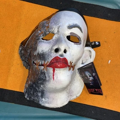 Mask "The Deep Web: Murdershow" Dollmaker Latex Frontal Face Horror Movie Mask - Image 1 of 4