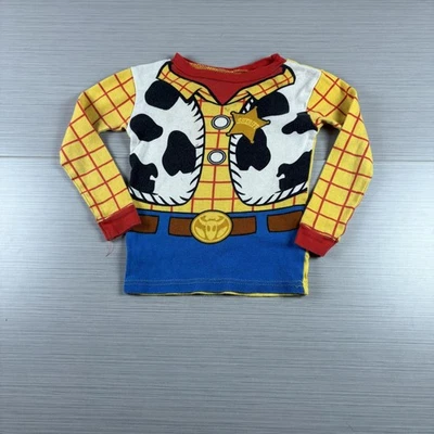 Disney Pixar Toy Story деревянная рубашка для мальчиков 5T длинным рукавом костюм пижамы Топ - Изображение 1 из 4
