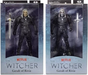 McFarlane Toys Netflix The Witcher - Gerald of Rivia + Witcher Mode Figures - Picture 1 of 9