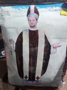 XX 5404 Disfraz Cardenal Papa Clero - Imagen 1 de 3