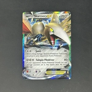 Skarmory EX 80/146 XY Base Set Holo Holographic Rare Pokémon Card MP - Picture 1 of 4