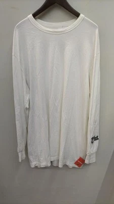 Camiseta manga larga gráfica Y-3 blanca con signos de uso Foto 1 de 4