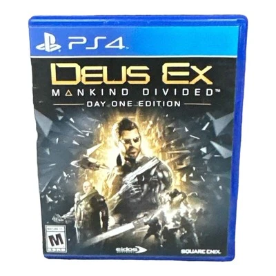 Deus Ex: Mankind Divided -- Day One Edition (Sony PlayStation 4, 2016) PS4 - Image 1 of 4