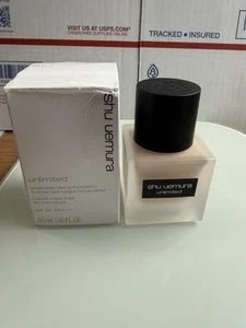 Shu Uemura Unlimited Breathable Lasting Foundation SPF24 35ml Fair Sand New - Picture 1 of 5