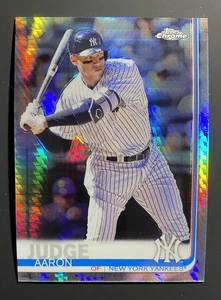 Topps Chrome Prism Refractor 2019 Aaron Judge - Imagen 1 de 2