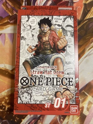 Starter Deck Straw Hat Crew One Piece Card Game ST 01 - Image 1 of 2