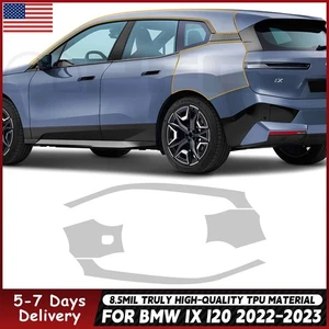 For BMW IX i20 2022-2024 Rear Side Precut Paint Protection Film Clear PPF TPU - Picture 1 of 19