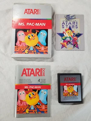  Ms. Pac-Man Atari 2600 Complete In Box CIB - Image 1 of 4