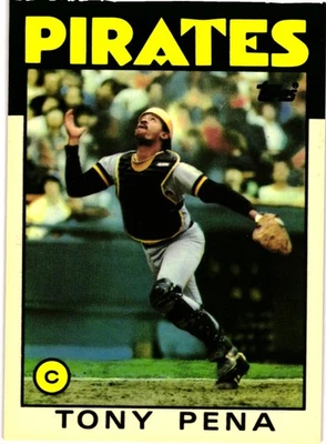 1986 Topps Tiffany - Tony Pena #260 - Image 1 of 2