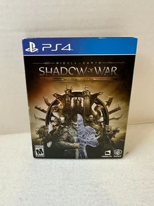 Middle-Earth: Shadow of War - Gold Edition - Sony PlayStation 4/PS4 Steel Book - Imagen 1 de 1
