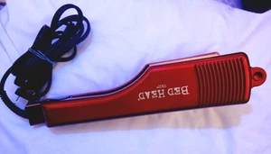 Bed Head TIGI Waveaholic Tight Waves Crimper Straightener Red Swivel Cord - Picture 1 of 5