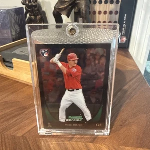Bowman Chrome Mike Trout RC 2011 novato #175 Angels - Imagen 1 de 2