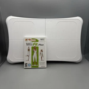 Nintendo Wii Fit Plus Game & Balance Board w/ Silicone Cover | CLEANED & TESTED - Picture 1 of 18