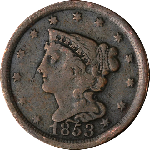 1853 Half Cent Great Deals From The Executive Coin Company Cover