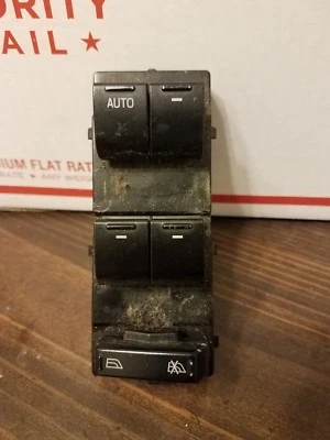 05-07 FORD FIVE HUNDRED FREESTYLE TAURUS MASTER POWER LEFT WINDOW SWITCH (B4) - Image 1 of 2