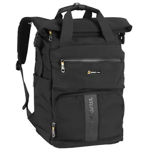 Rucksack Herren Wasserdicht Freizeit Reise Sport Arbeit Schulrucksack Schwarz - Bild 1 von 13