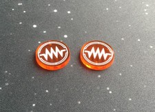 X-Wing 2.0 compatible, acrylic jam tokens - translucent series