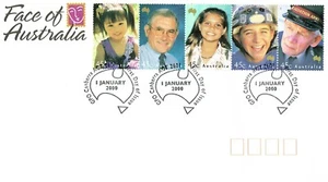 FACE OF AUSTRALIA FIRST DAY COVER DATED 2000 - Picture 1 of 1