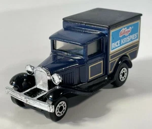 1979 MATCHBOX  MODEL A FORD KELLOG’S RICE KRISPIES Blue Diecast Macau MINT - Picture 1 of 8