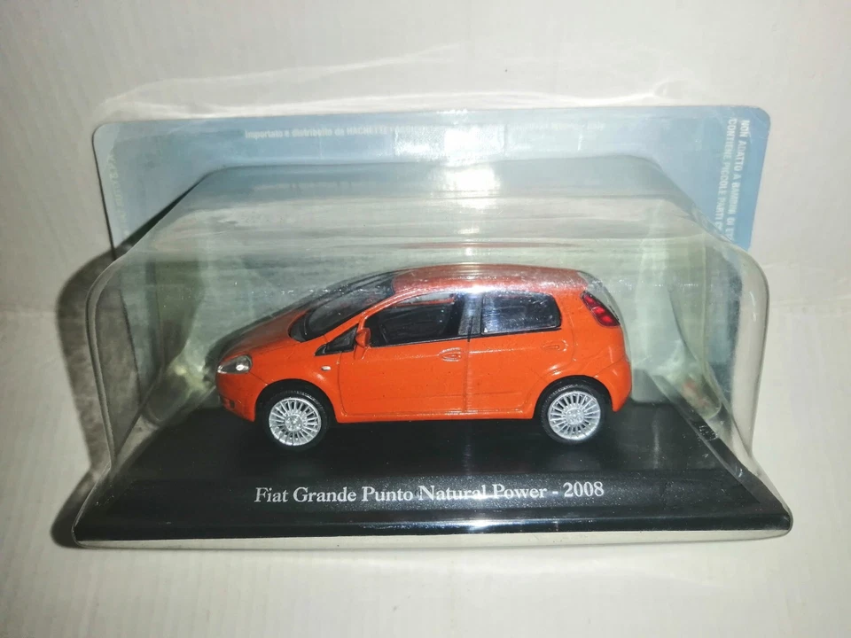 FIAT GRANDE PUNTO NATURAL POWER 2008 HACHETTE SCALA 1/43 - Immagine 1 di 1
