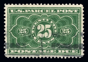 MOMEN: US STAMPS #JQ5 PARCEL POSTAGE DUE USED VF/XF LOT #90752* - Picture 1 of 2
