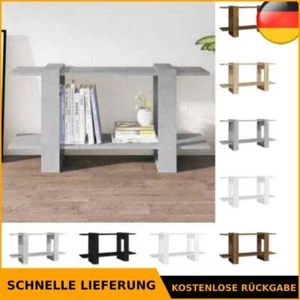 Bücherregal 100x30x51cm Holzwerkstoff Standregal Regal mehrere Auswahl vidaXL - Bild 1 von 89