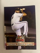 Danny Garcia Card 2018 Modesto Nuts Team Card