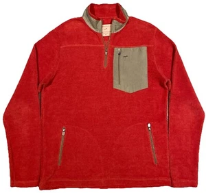 Southern Point Co Bennington 1/4 Zip Fleece Zip Pocket Pullover Sweatshirt Herren M - Bild 1 von 7