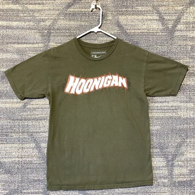 Camiseta Hoonigan Hombre Talla M Verde Oliva con Logo Manga Corta Foto 1 de 4