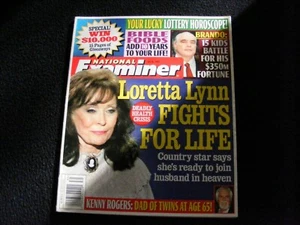 NATIONAL EXAMINER magazine 2004 07 26 Loretta Lynn Marlon Brando Kenny Rogers - Picture 1 of 2