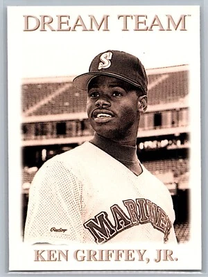Ken Griffey Jr. 1993 Score Dream Team #536 HOF Seattle Mariners - Image 1 of 3