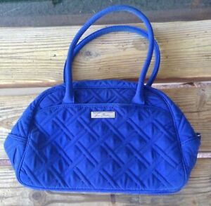 Vera Bradley Royal Blue Quilted Handbag & Wallet