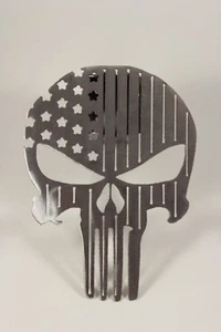 Punisher trailer flag hitch cover clear - Picture 1 of 5